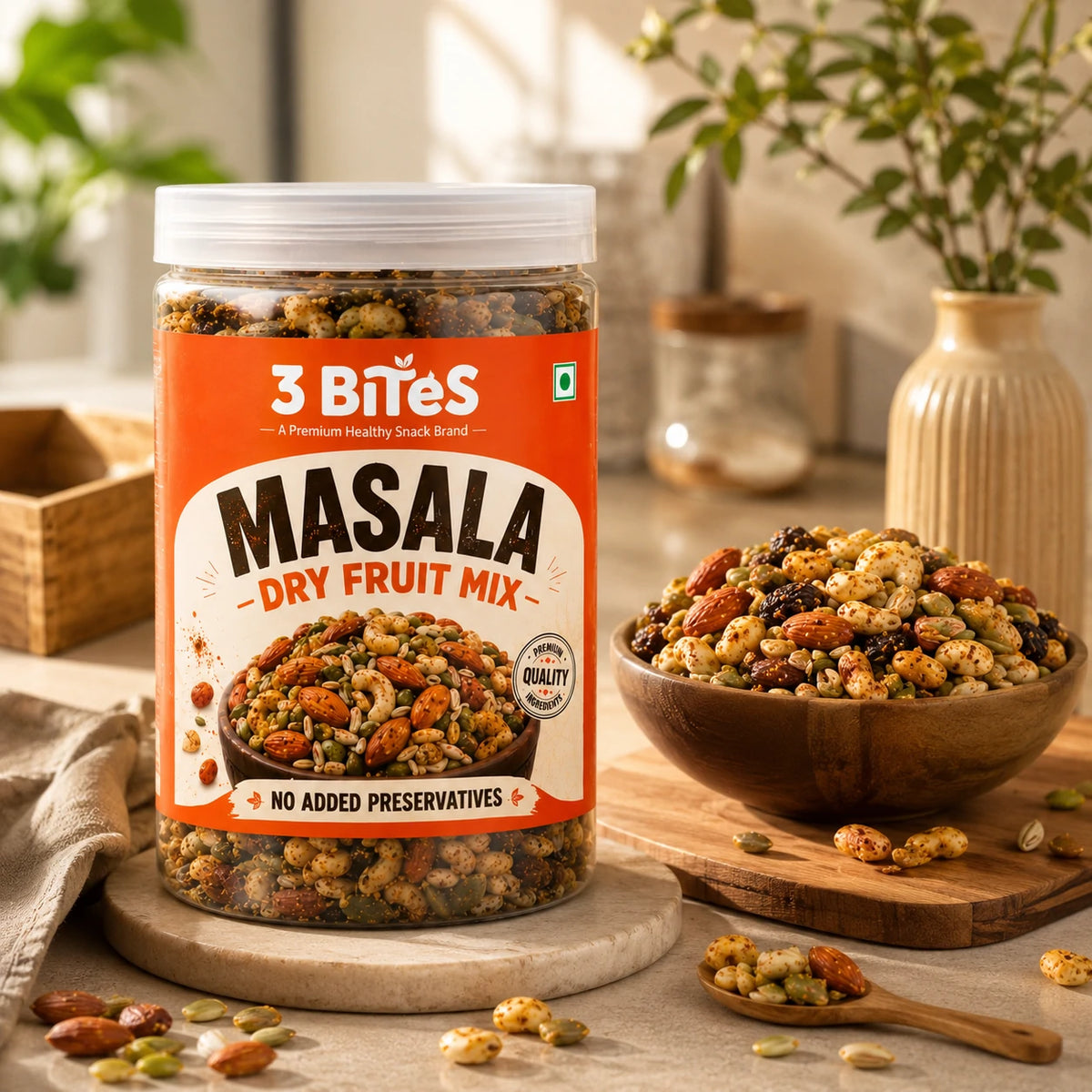 3 Bites - Masala Dryfruit Mix