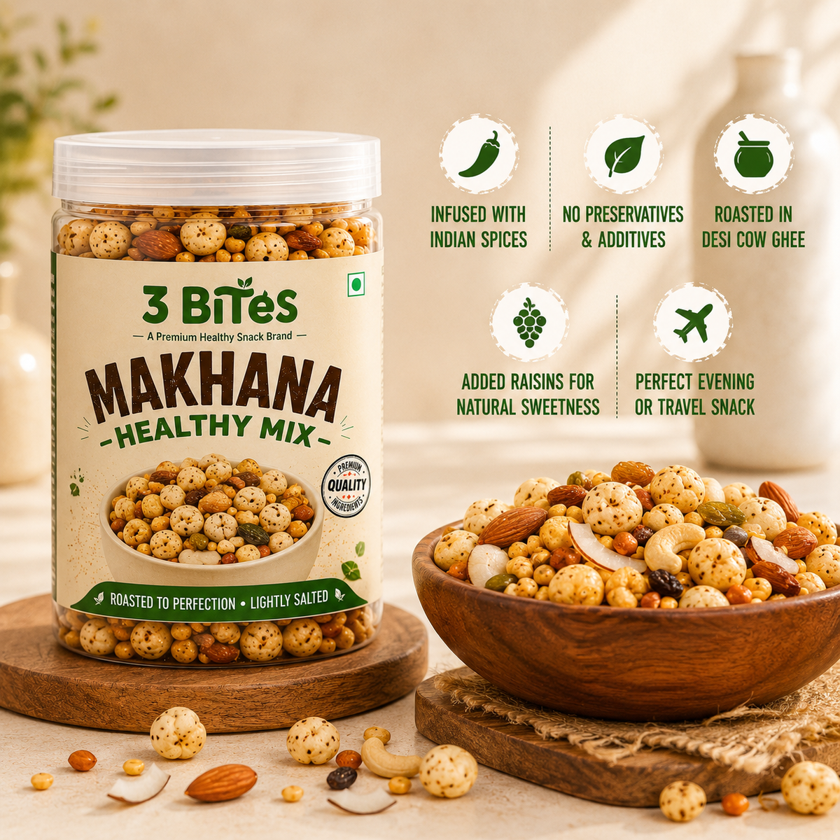 Makhana Healthy Mix